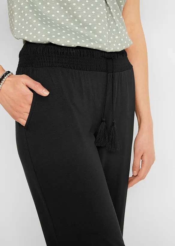 Pantalon en jersey viscose, bonprix