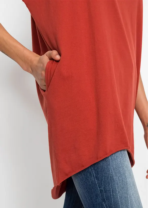 Longshirt aus reiner Baumwolle, bonprix