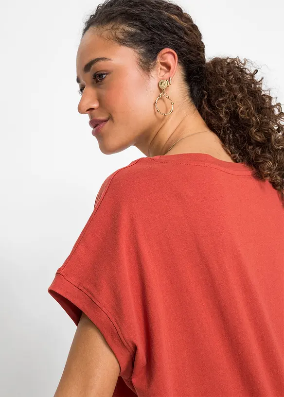 Longshirt aus reiner Baumwolle, bonprix