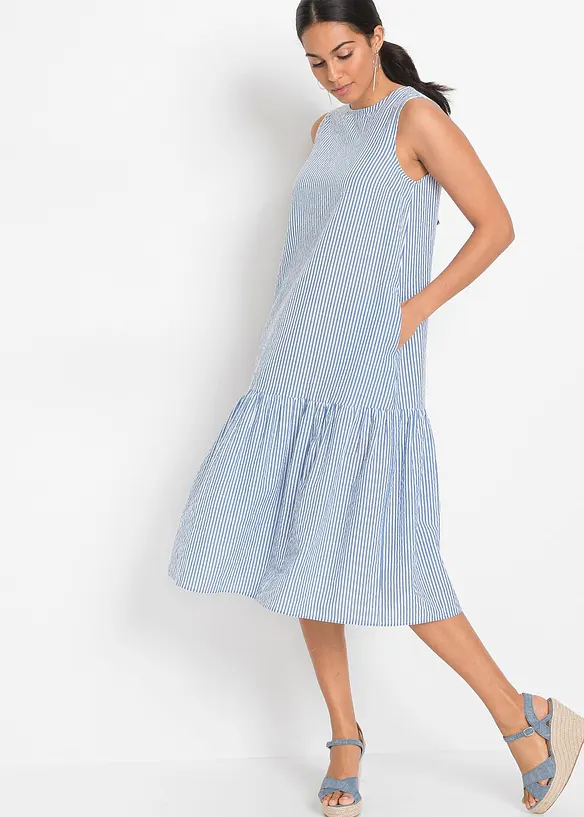 Midikleid in A-Linie, bonprix