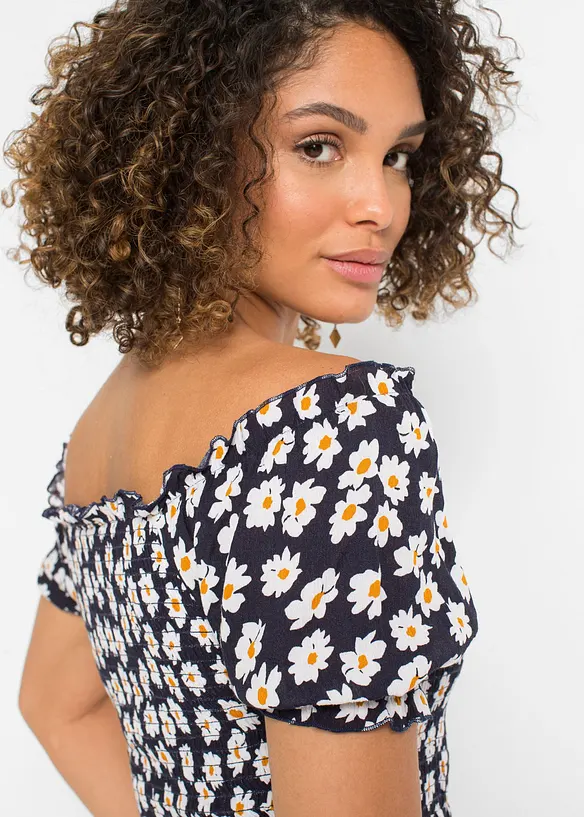 Midikleid aus reiner Viskose, bonprix