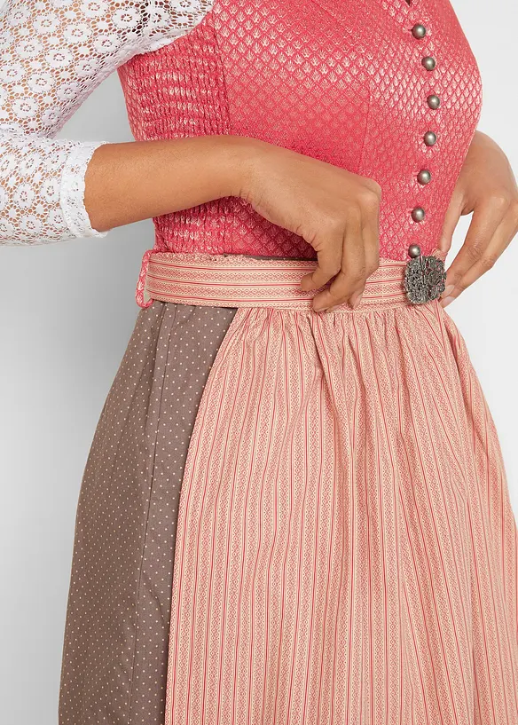 Dirndl confort, longueur genou (ens. 2 pces), bonprix