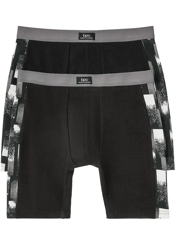 Lange Boxer (2er Pack), bonprix