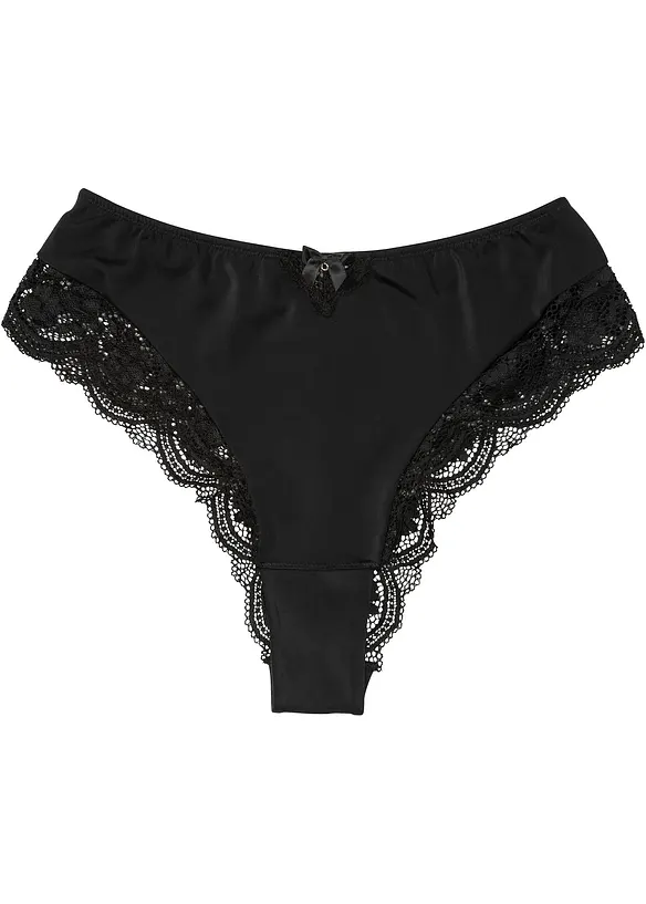 Maxislip mit blumiger Spitze, bonprix