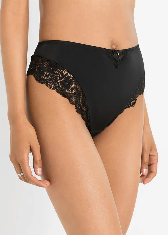 Maxislip mit blumiger Spitze, bonprix