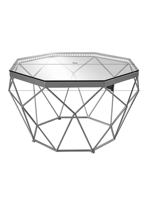 Table basse avec LED, bonprix