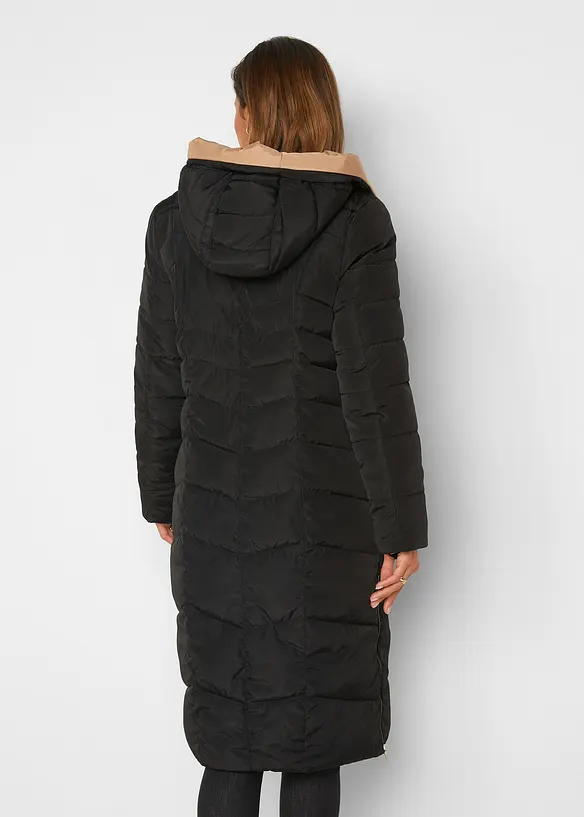 Doudoune longue et réversible, bonprix