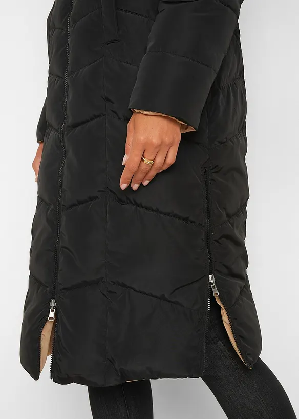 Doudoune longue et réversible, bonprix