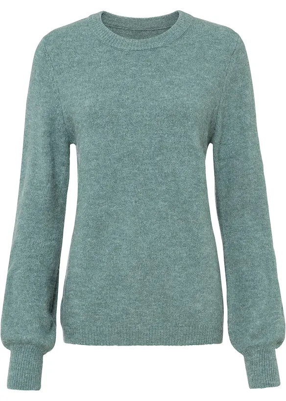 Pullover mit Ballonärmeln, bonprix