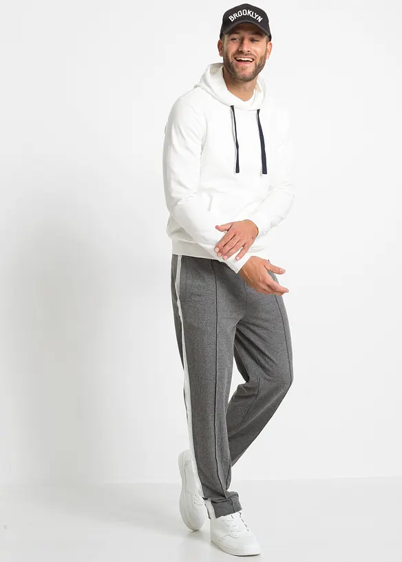 Sweat à capuche 100% coton, bonprix