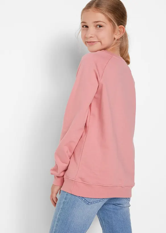 Sweat 100% coton, bonprix