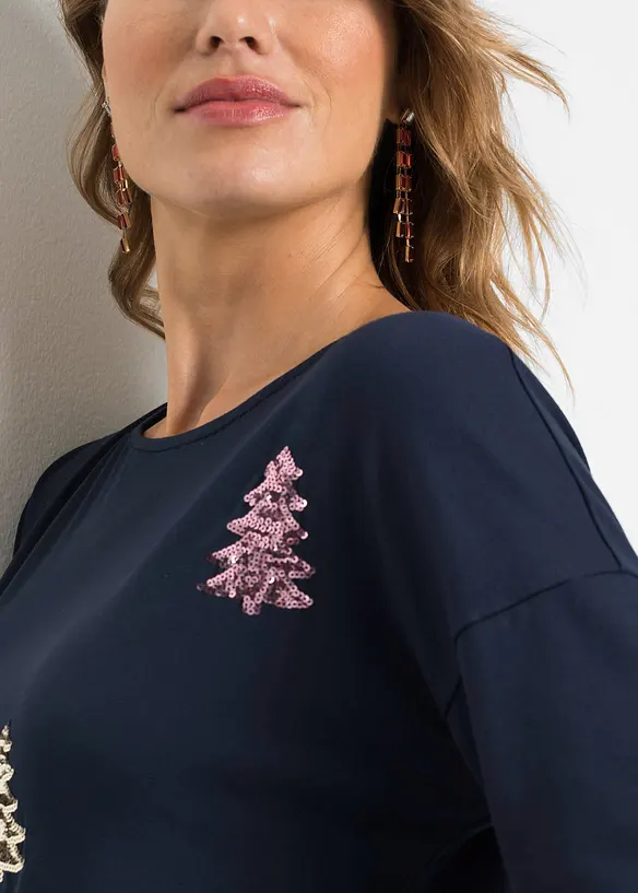 Shirt aus fließendem Viskose-Mix, bonprix