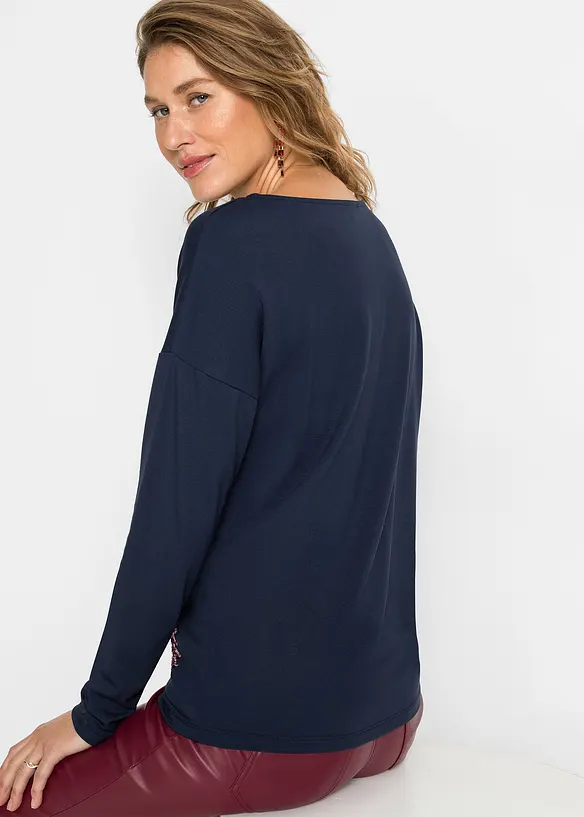 Shirt aus fließendem Viskose-Mix, bonprix