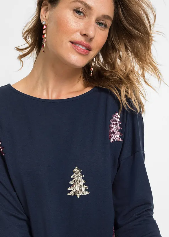 Shirt aus fließendem Viskose-Mix, bonprix