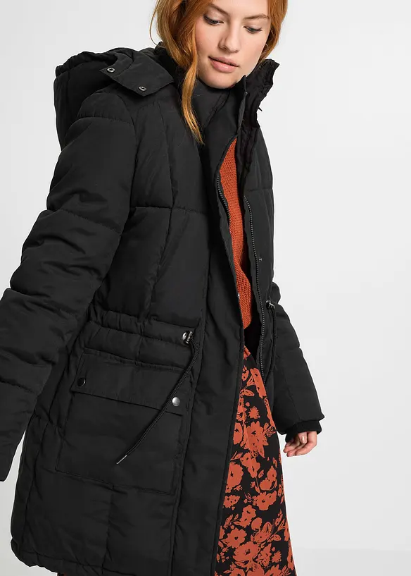 Veste d’hiver avec cordon réglable à la taille, bonprix