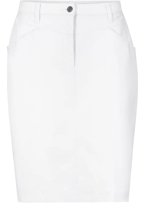 Jeansrock, Stretch, bonprix