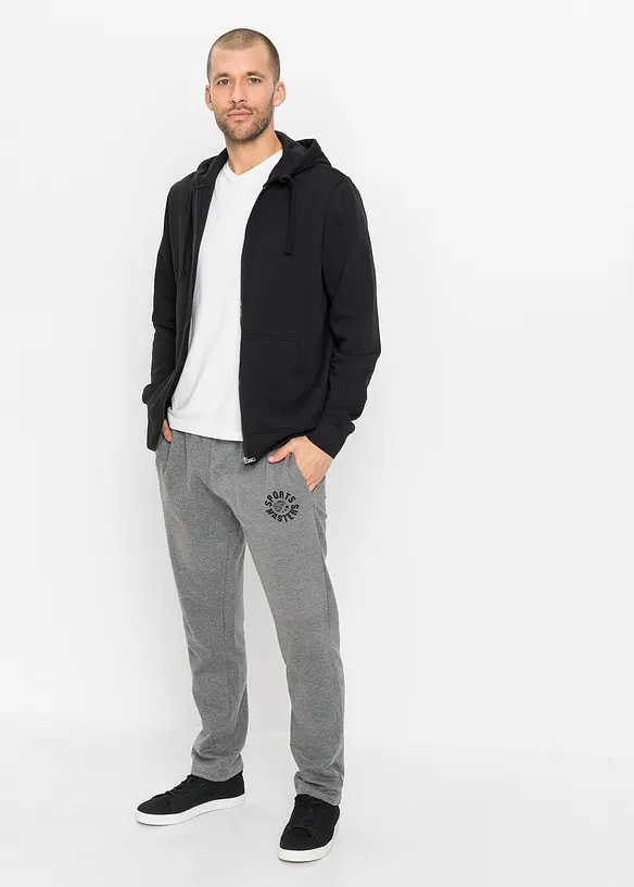 Lot de 2 sweats à capuche zippés , bonprix