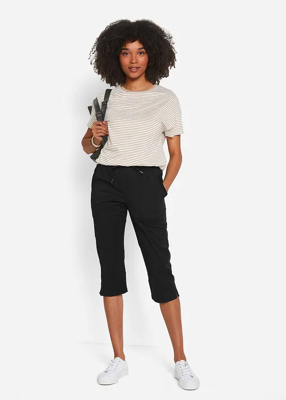Caprihose mit Bindeband, bonprix