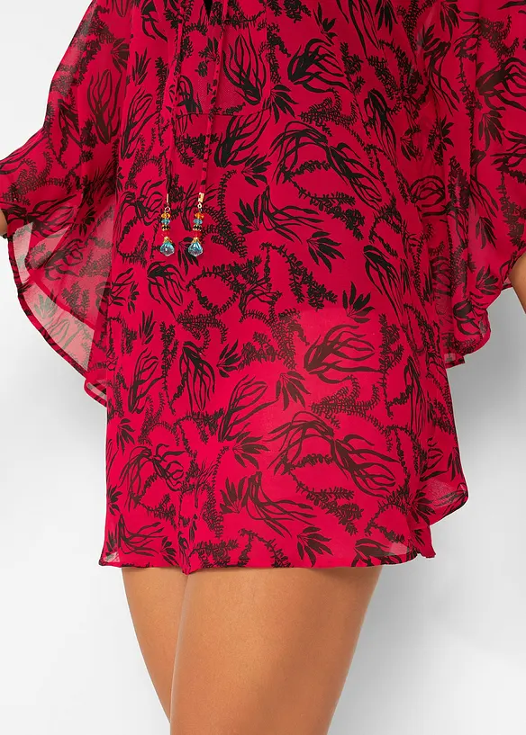 Strandtunika aus leichtem Chiffon, bonprix