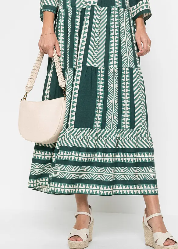 Maxikleid aus fließender Viskose, bonprix