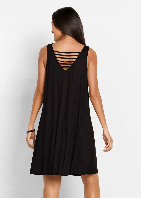 Transparentes Strandkleid aus Viskose, bonprix