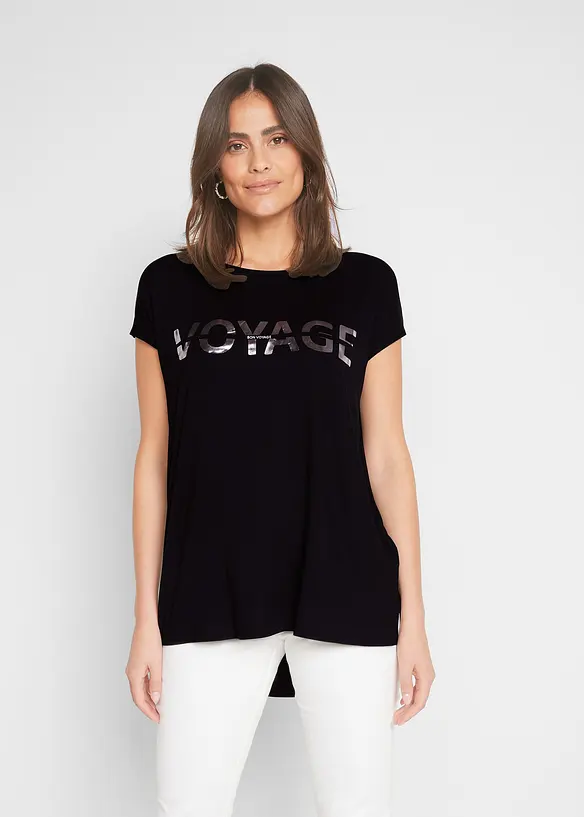Longshirt aus Viskose-Mix, bonprix