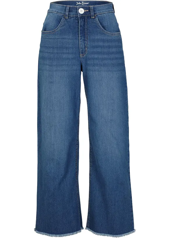Jean large 7/8 extensible, bonprix