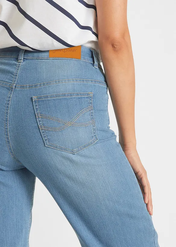 Jean large 7/8 extensible, bonprix