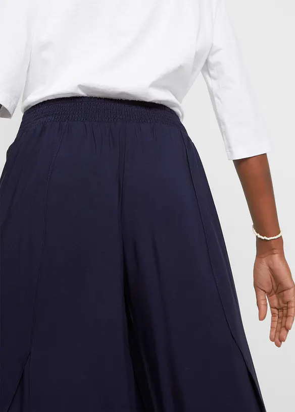 Jupe-culotte longueur mollet en viscose, bonprix