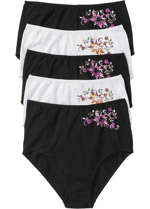 Highwaist Slip (5er Pack), bonprix