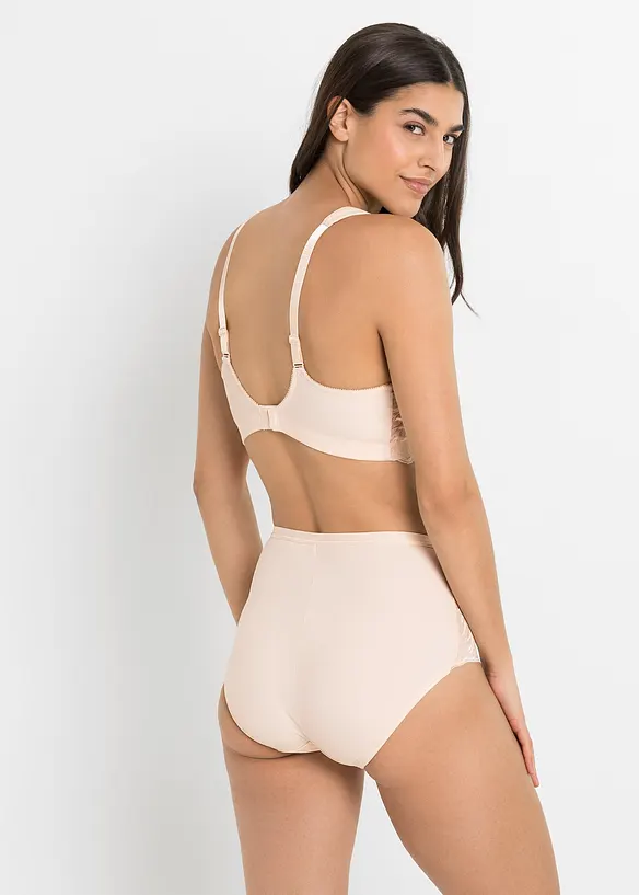 Slip sculptant à motif brillant, maintien léger, bonprix