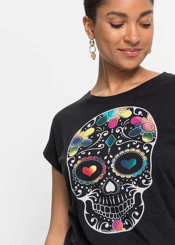 T-Shirt aus softem Viskose-Mix, bonprix