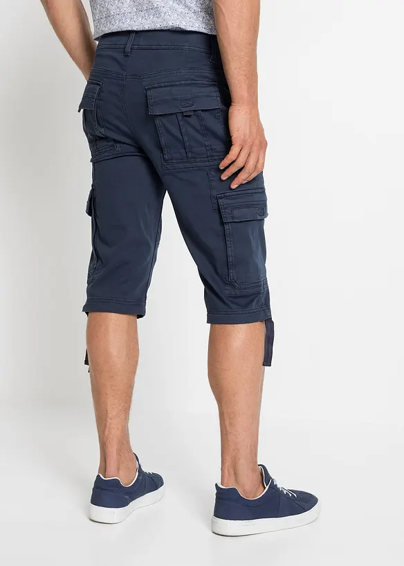 Bermuda long avec poches cargo, Regular, bonprix