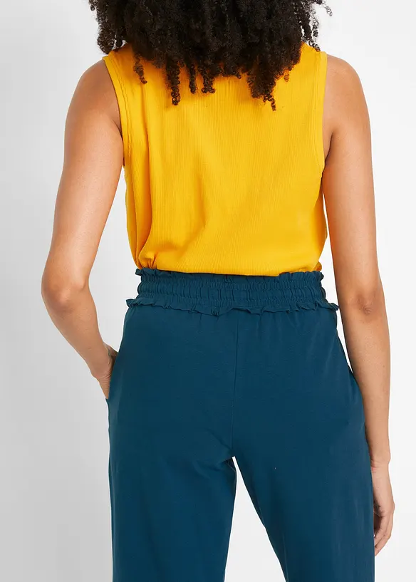 Jersey-Hose aus Baumwoll-Mix, bonprix