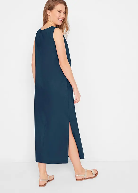 Maxi-Kleid mit Leinen, bonprix