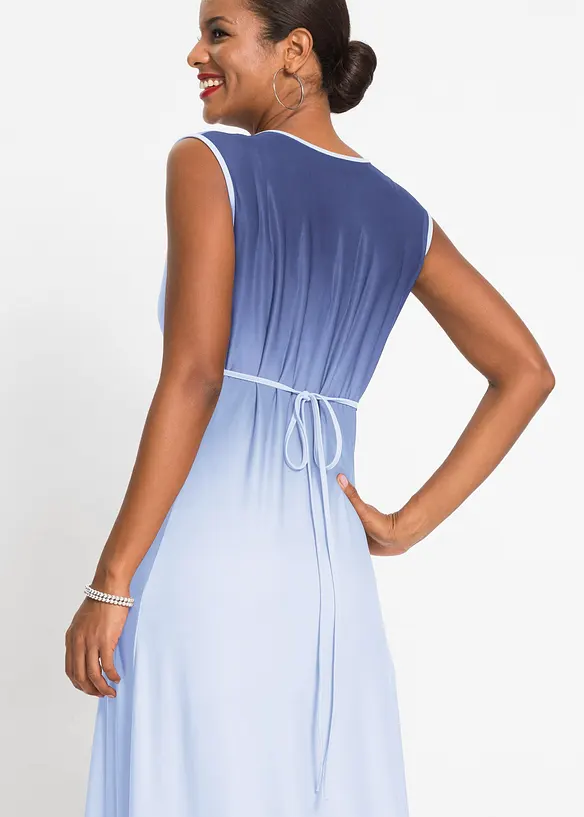 Jerseykleid mit Drapierung, bonprix