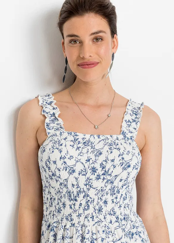 Trägerkleid aus Viskose-Mix, bonprix