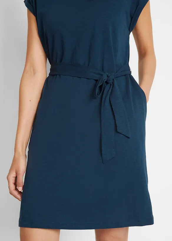 Shirtkleid aus reiner Baumwolle, bonprix