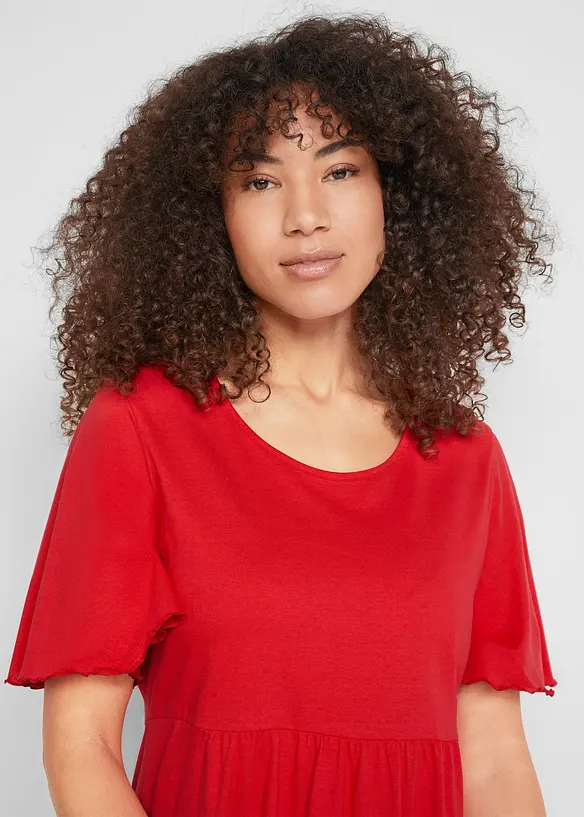 Jerseykleid aus reiner Baumwolle, bonprix