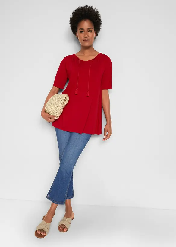 Longshirt aus Viskose-Mix, bonprix