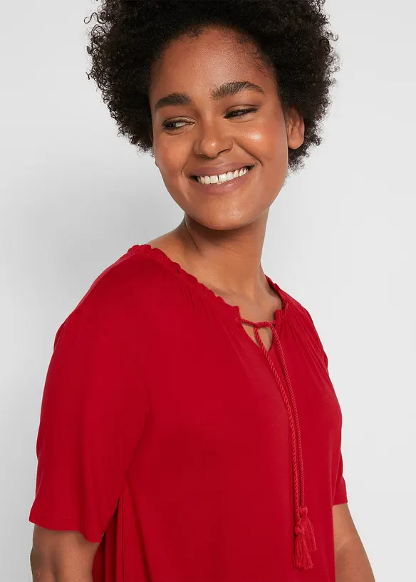 Longshirt aus Viskose-Mix, bonprix