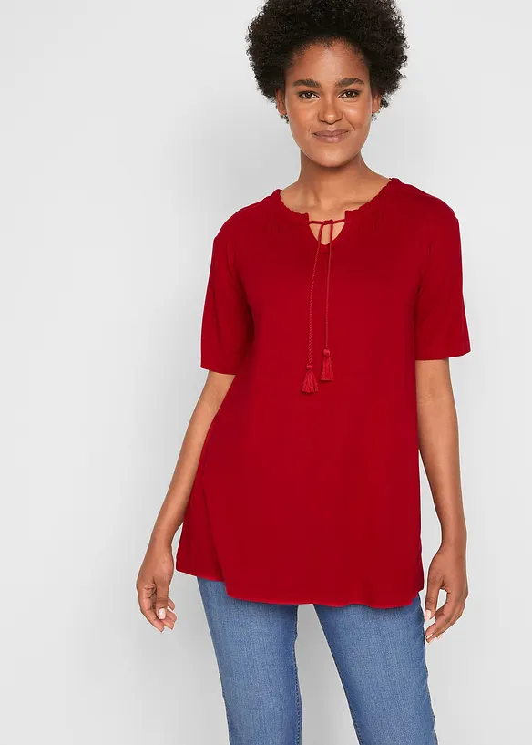 Longshirt aus Viskose-Mix, bonprix