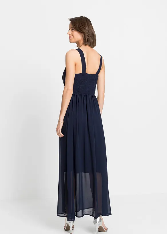 Maxikleid mit Strassstein-Applikation, bonprix
