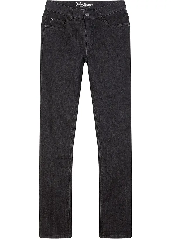 Jean sweat garçon 5 poches, Slim Fit, bonprix