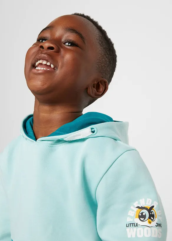Hoodie aus weichem Baumwoll-Mix, bonprix