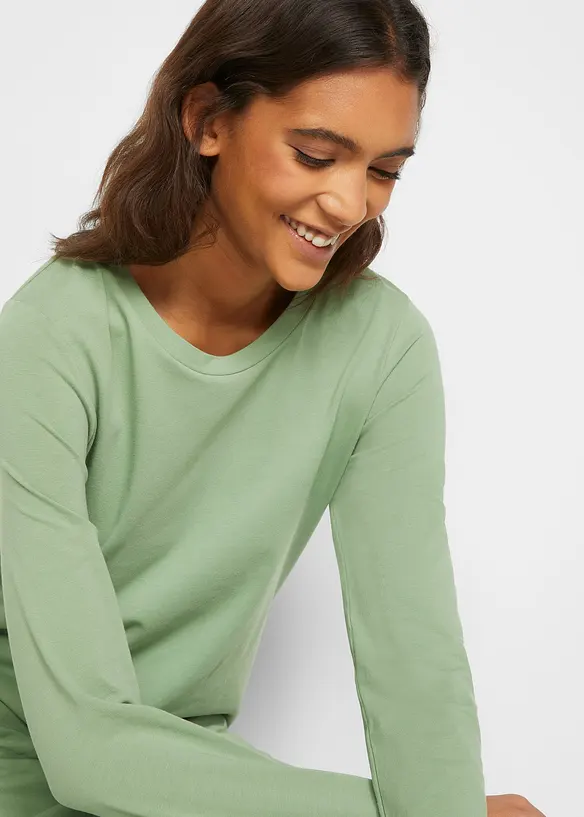 Jerseykleid aus Baumwolle mit Stretch (2er Pack), bonprix