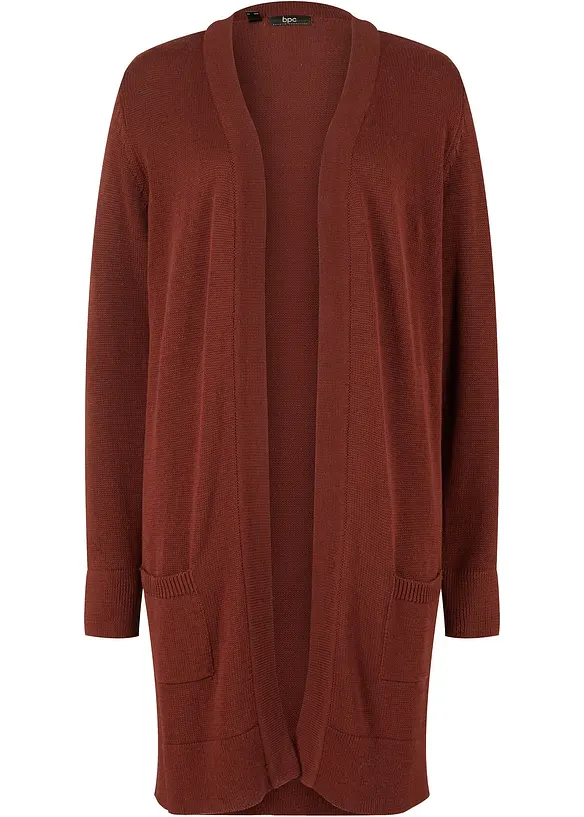Longstrickjacke, Langarm, bonprix