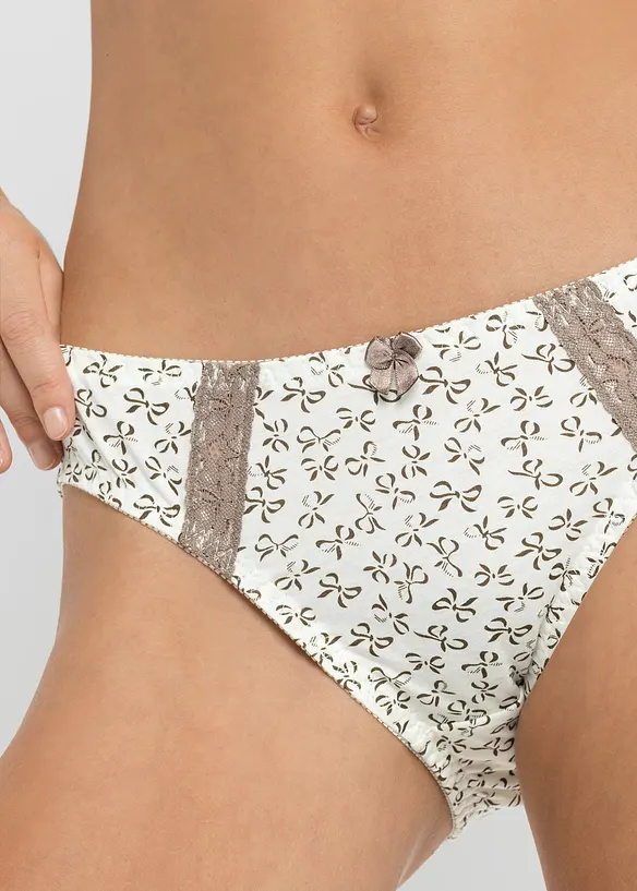 Slips à imprimé féminin, bonprix