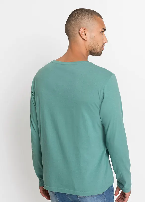Lot de 3 T-shirts manches longues, bonprix