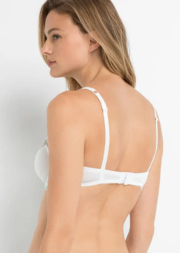 Lot de 3 soutiens-gorge à armatures et dentelle, bonprix